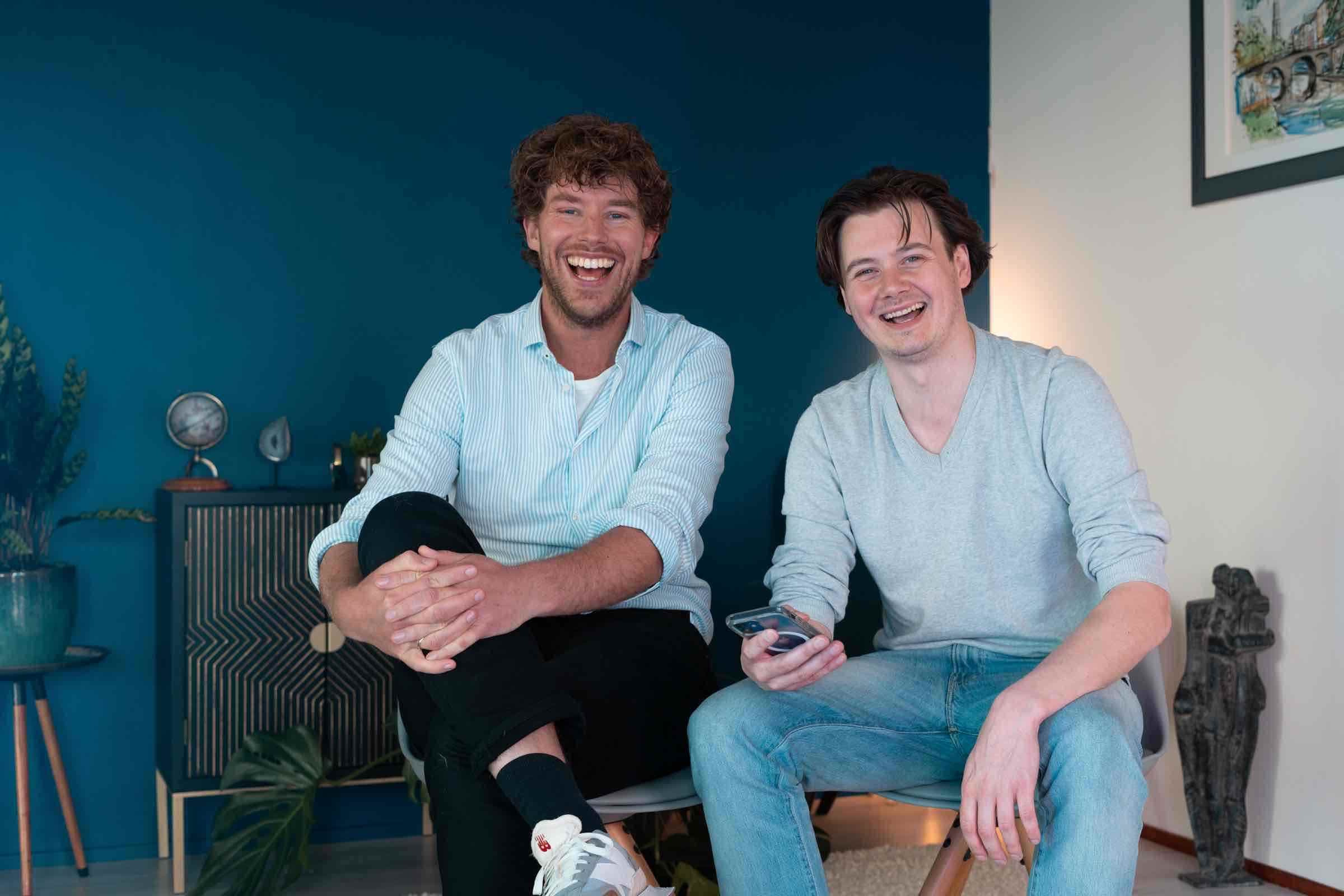 Job van den Berg en Remy Gieling