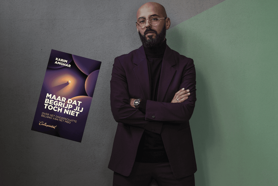 Karim Amghar schrijft een nieuw boek over het mbo