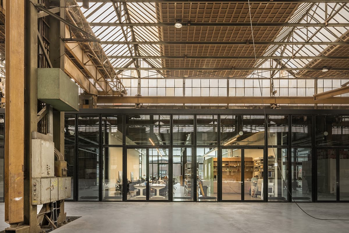 Werkspoorkathedraal van binnen 
