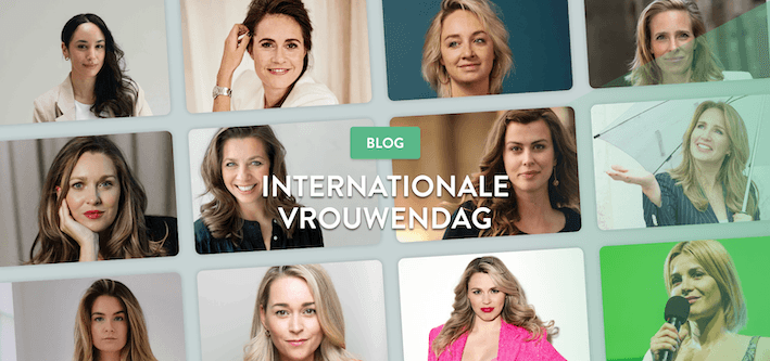 Vrouwen poserend