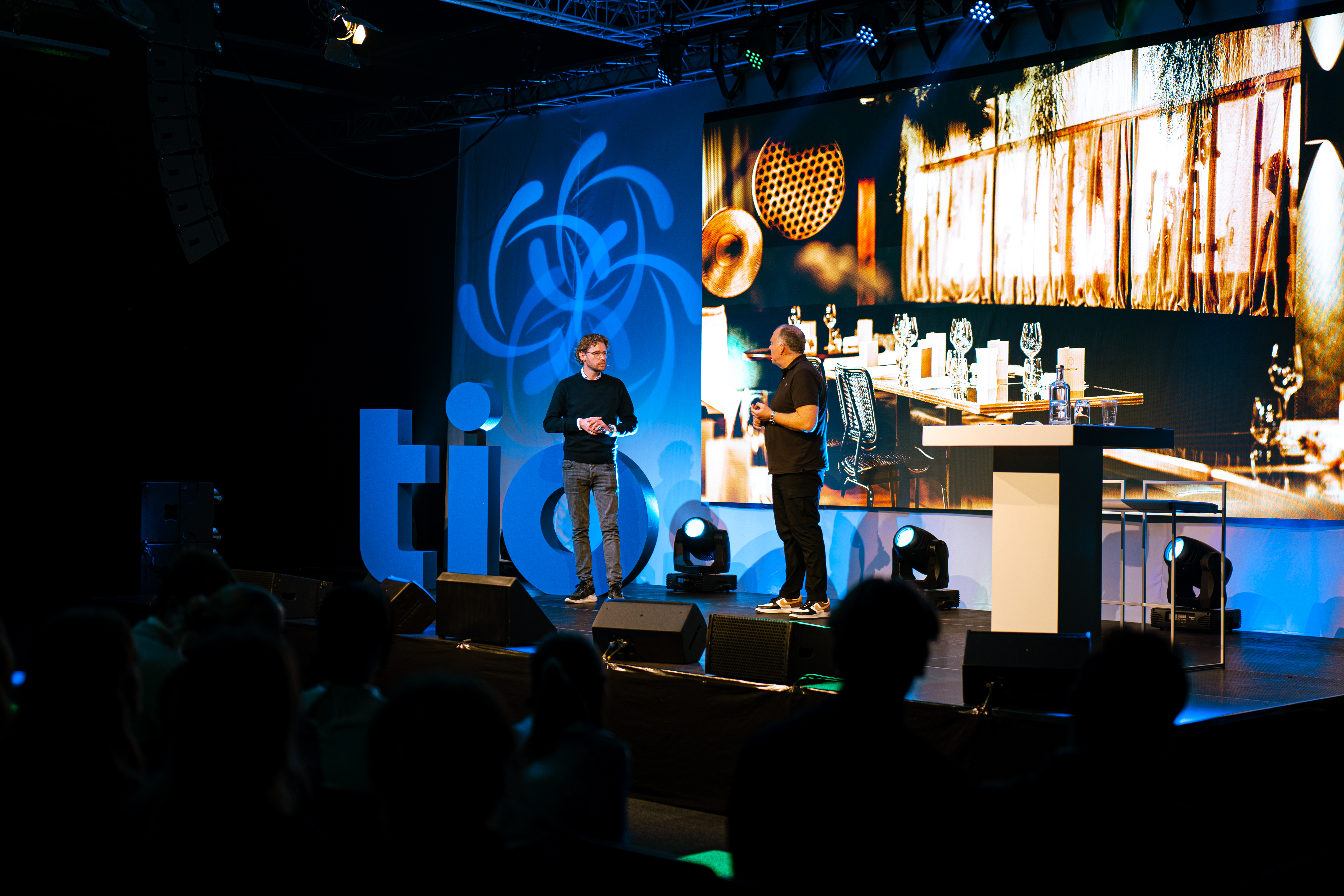 Ewout Genemans en Ron Blaauw op het podium