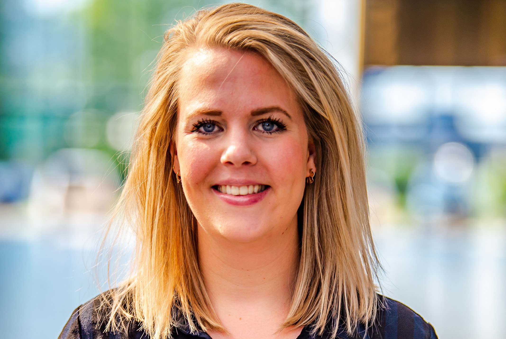 Maarftje Ijzerman lachend