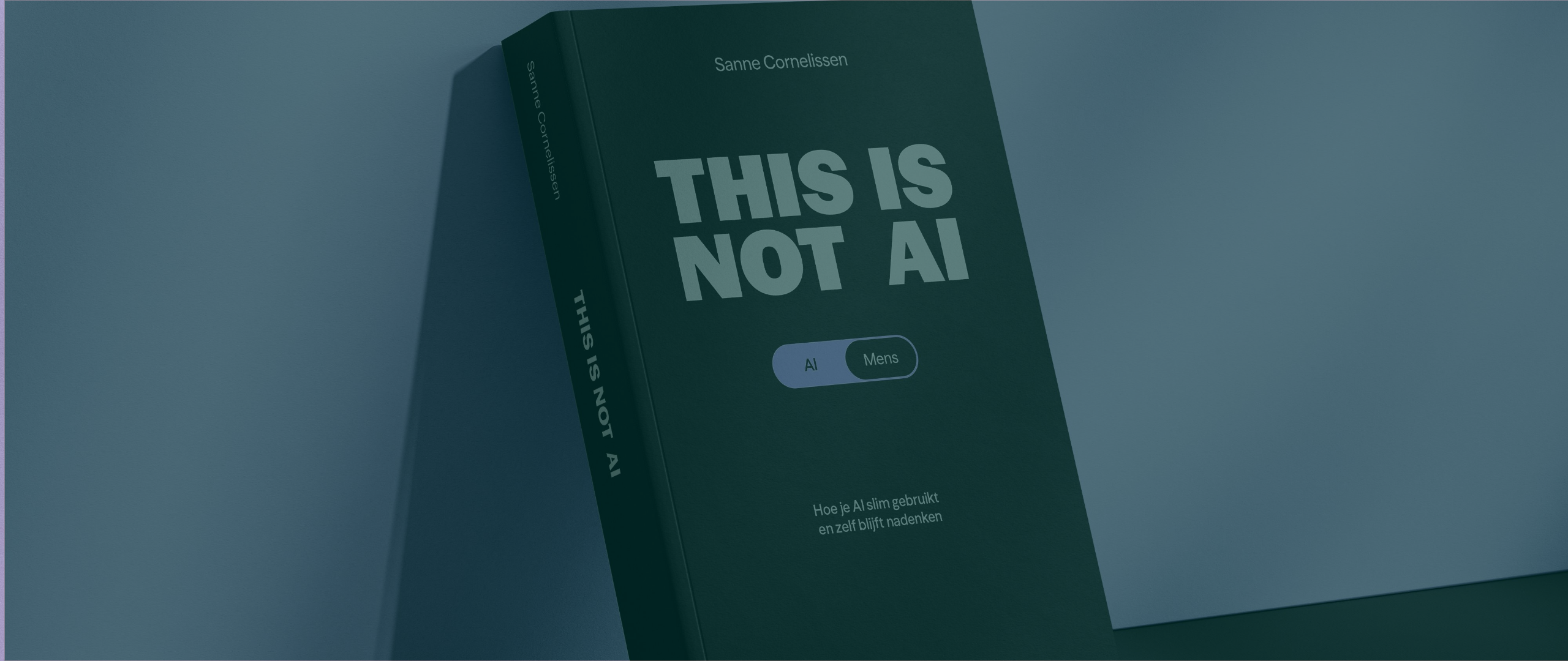 Sanne Cornelissen over haar nieuwe boek 'This is not AI'