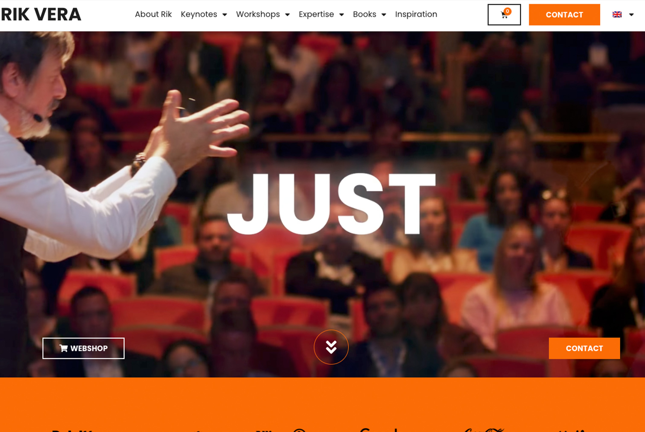 Website van Rik Vera