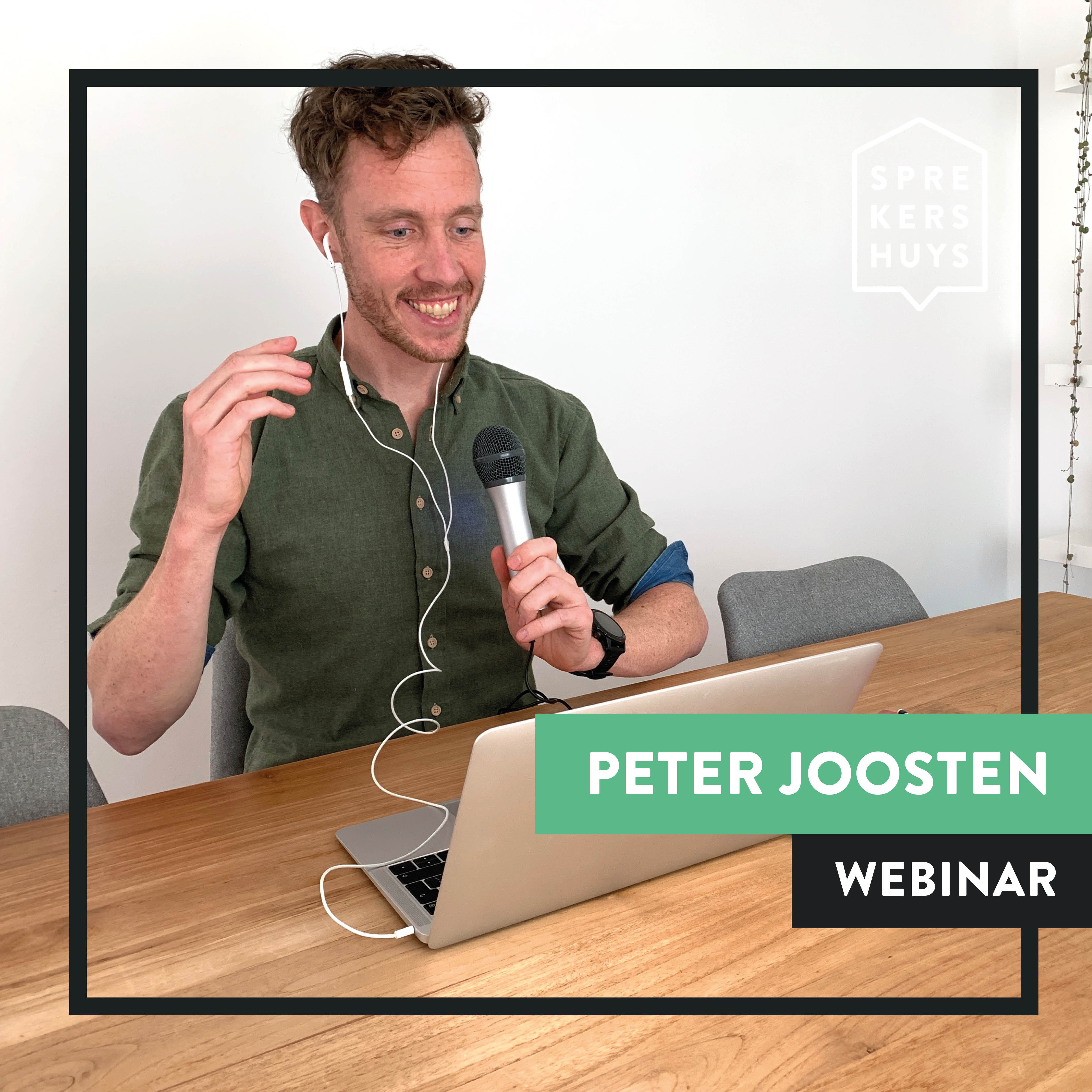 Webinars Peter Joosten