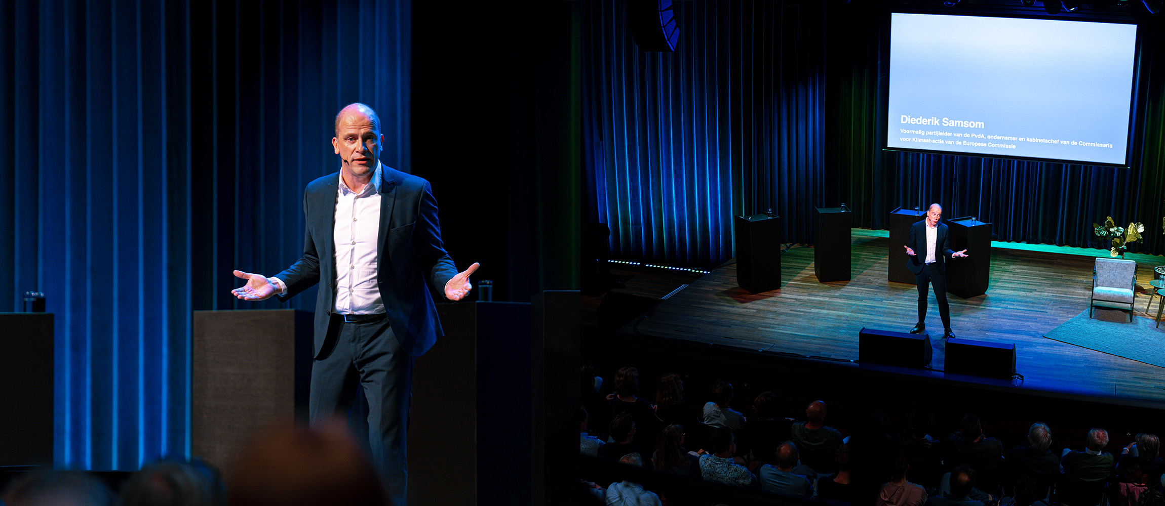 Diederik Samsom collage van foto's