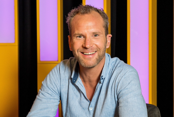 Hans van der Steeg in studio setting