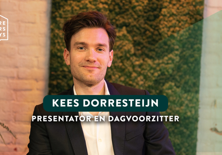 Interview met presentator en dagvoorzitter Kees Dorresteijn