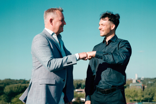 Over Koen Slinger en Jack Korsten