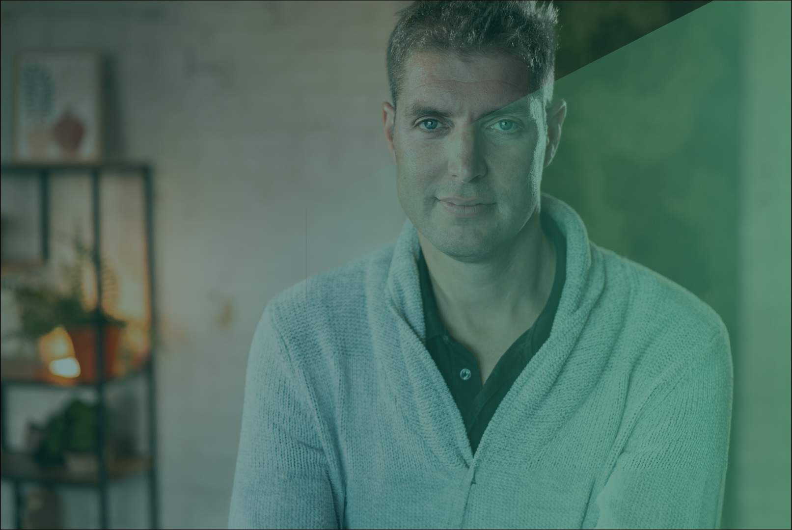 maarten van der weijden met groene gloed