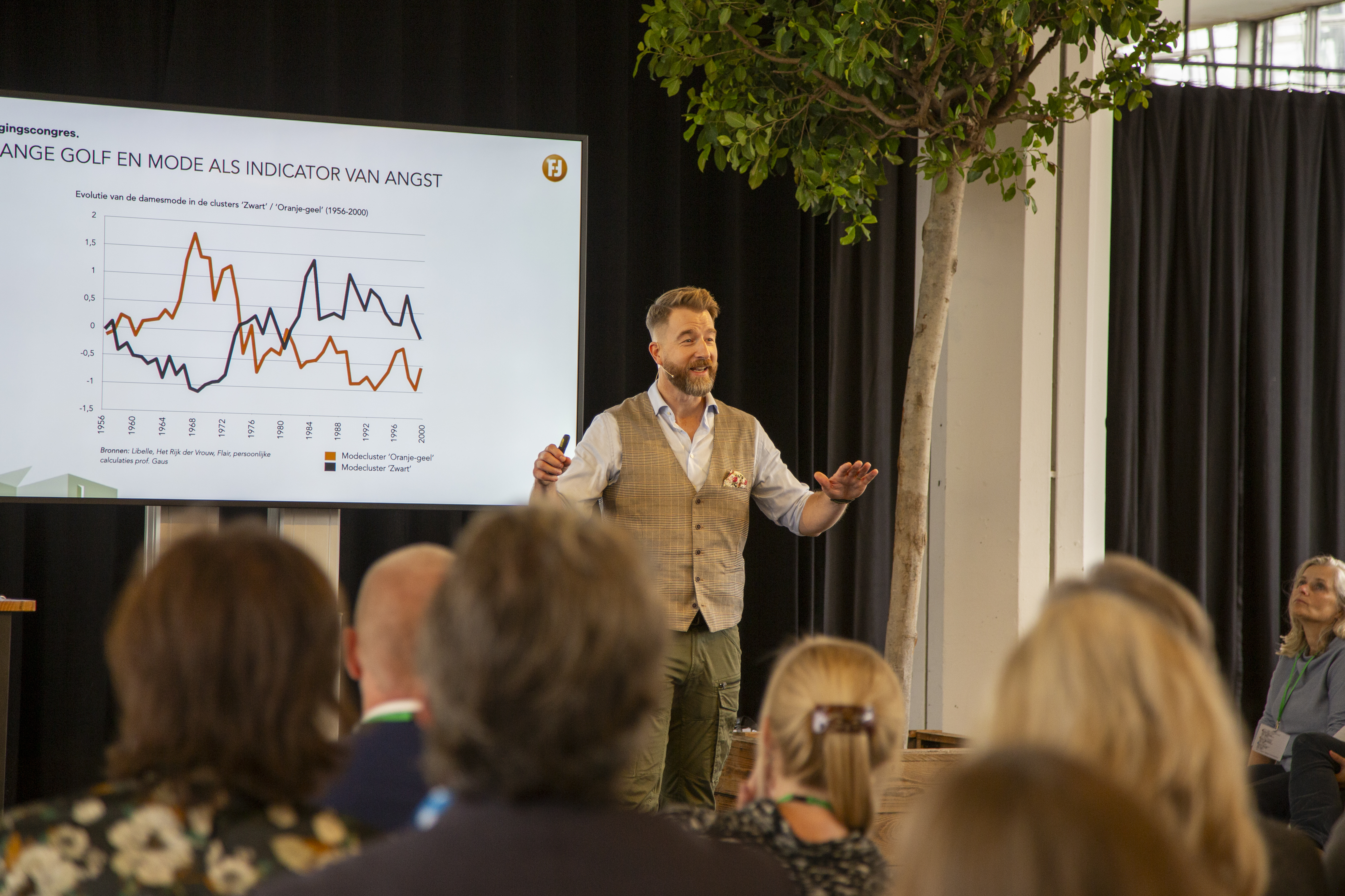 Niels Hansen op het podium