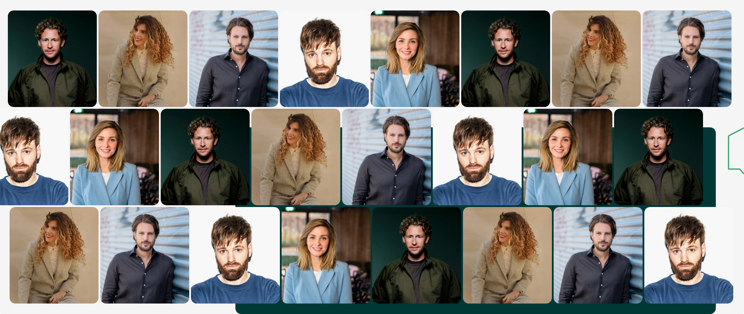 Foto van top 5 dagvoorzitters