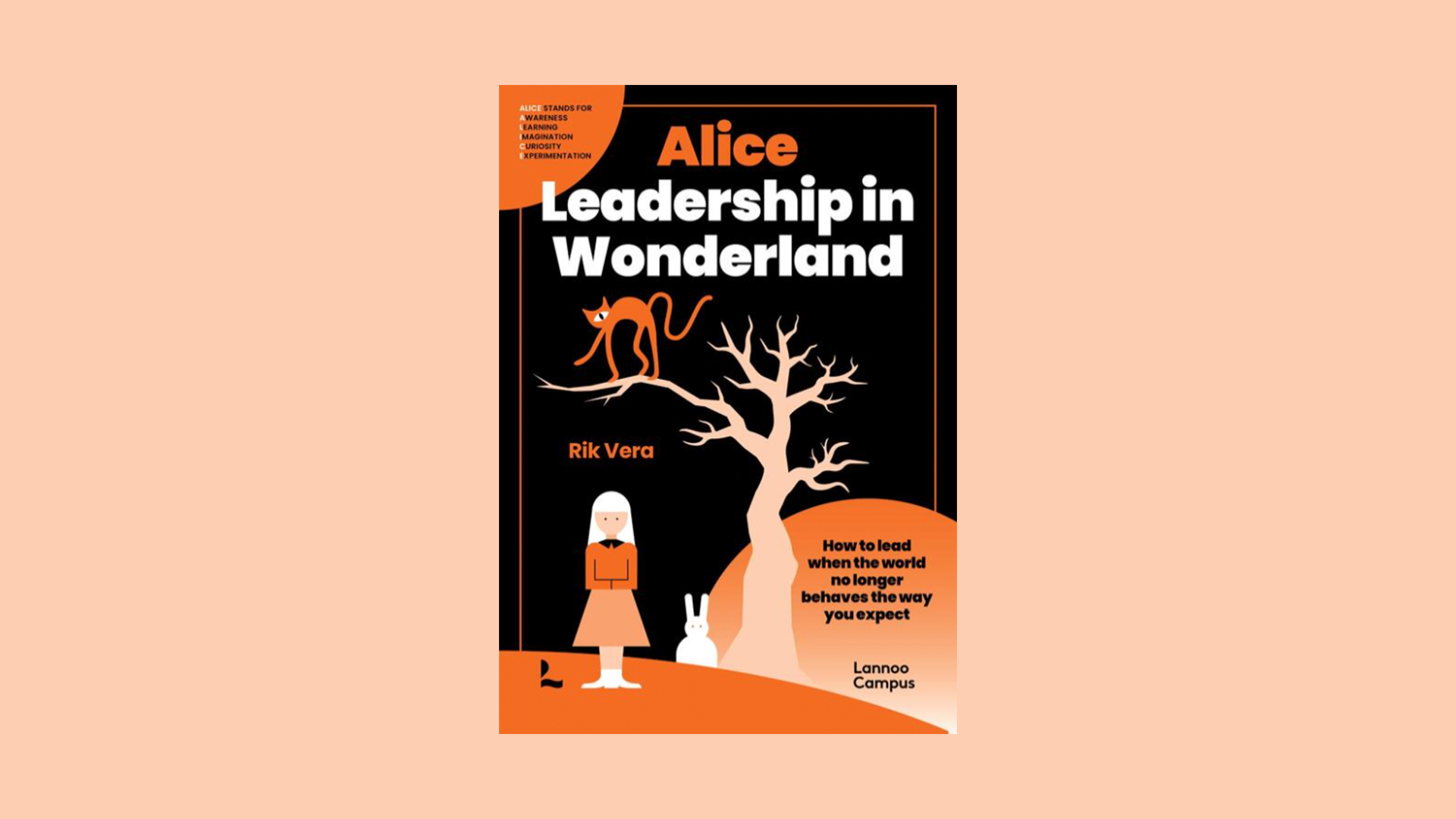 Alice leadership in wonderland boek Rik vera
