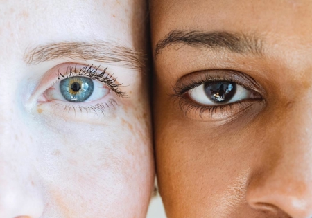 Twee diverse personen