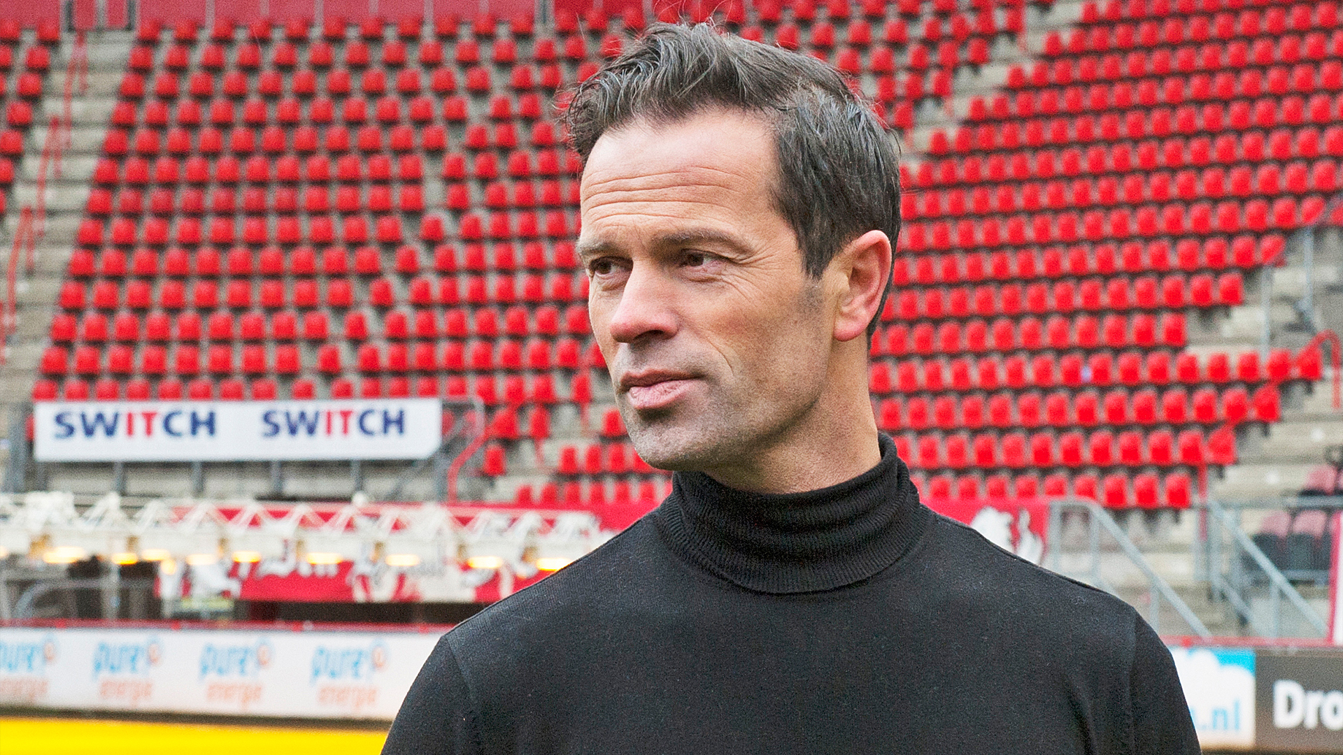 Bas Nijhuis in een arena