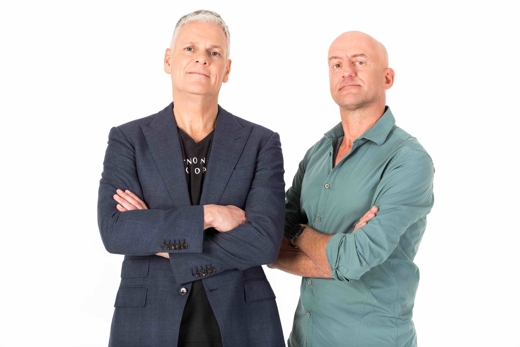 Joep van Deudekom en Rob Urgert